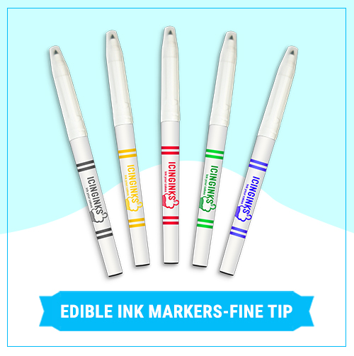 Edible Ink Markers - Fine Tip