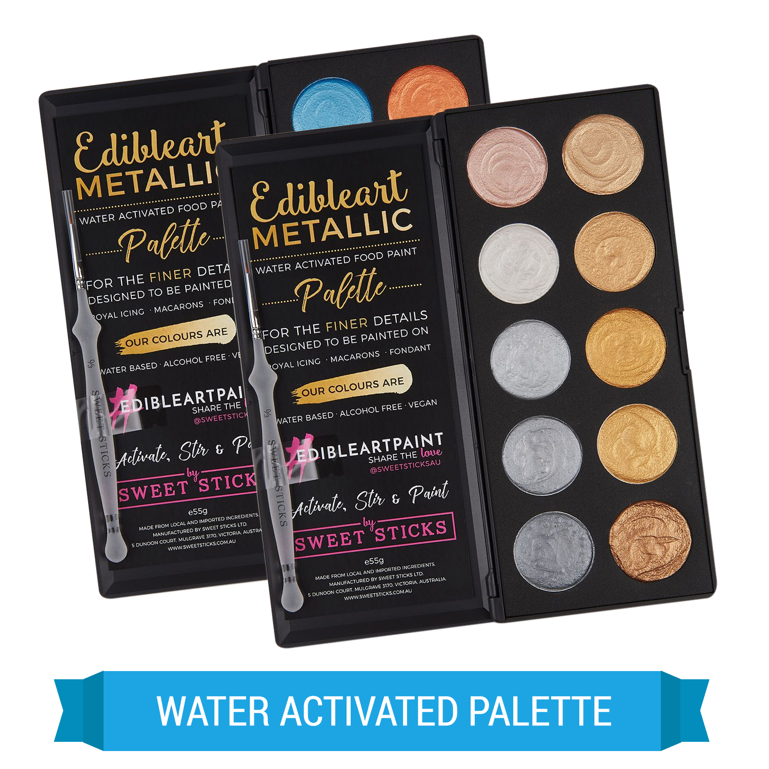Water Activated Palette  Water Activated Palette