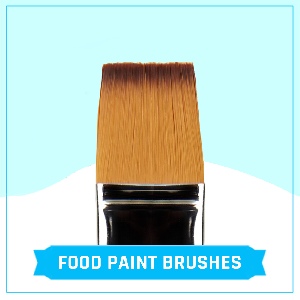 Paint brush art cake, chocolate sponge, fondant paintbrush, vibrant colors.