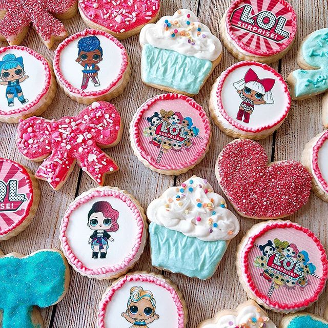 Edible sugar cookies