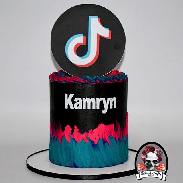 Tik Tok Edible Cake 