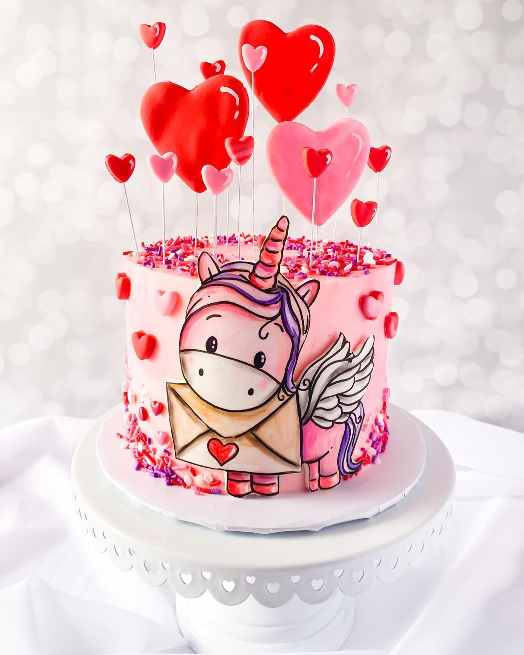 Valentines day cake