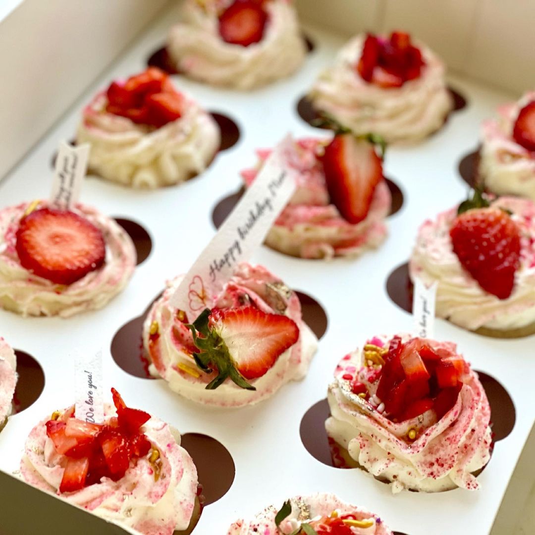 Strawberry Cupcakes