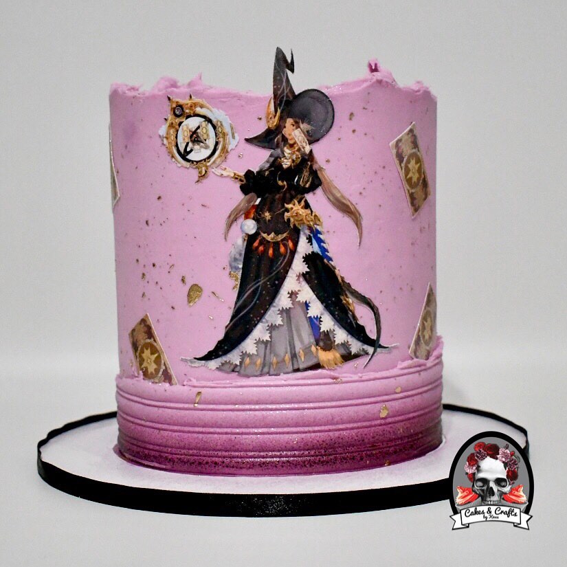 Custom birthday cake