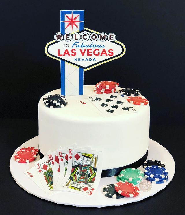 Edible Casino Cake