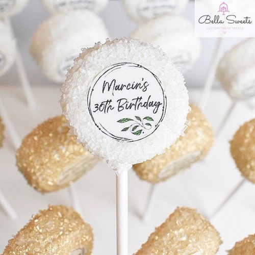 Edible Image Cake Pop