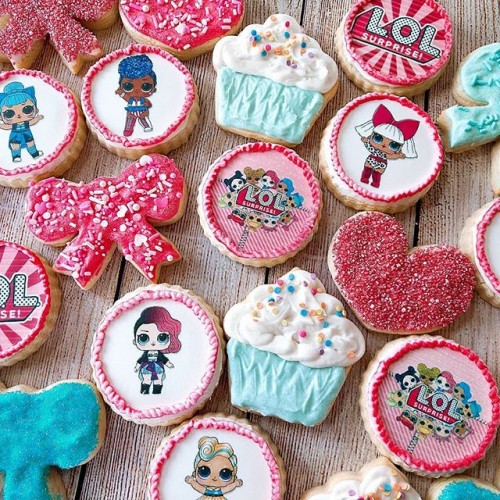 Edible sugar cookies