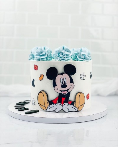 Edible Mickey Mouse Cake for Kids