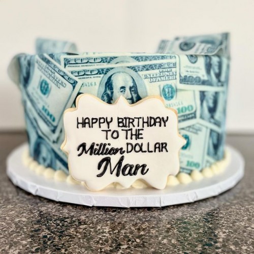 Edible Currency Cake