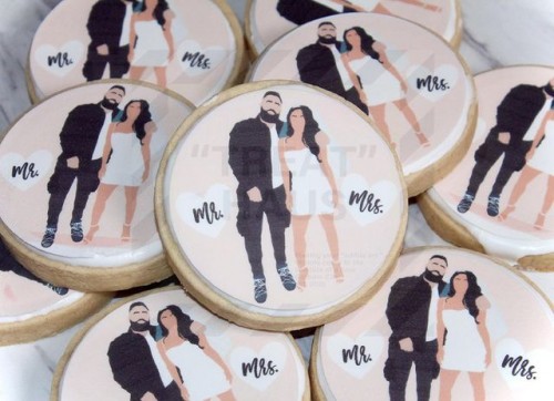 Edible Wedding Cookies