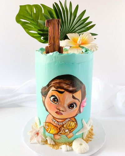 Birthday Tropical Cake
