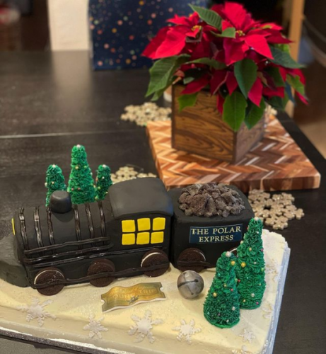 polar express cake