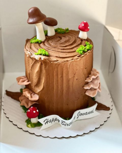mushroom cake