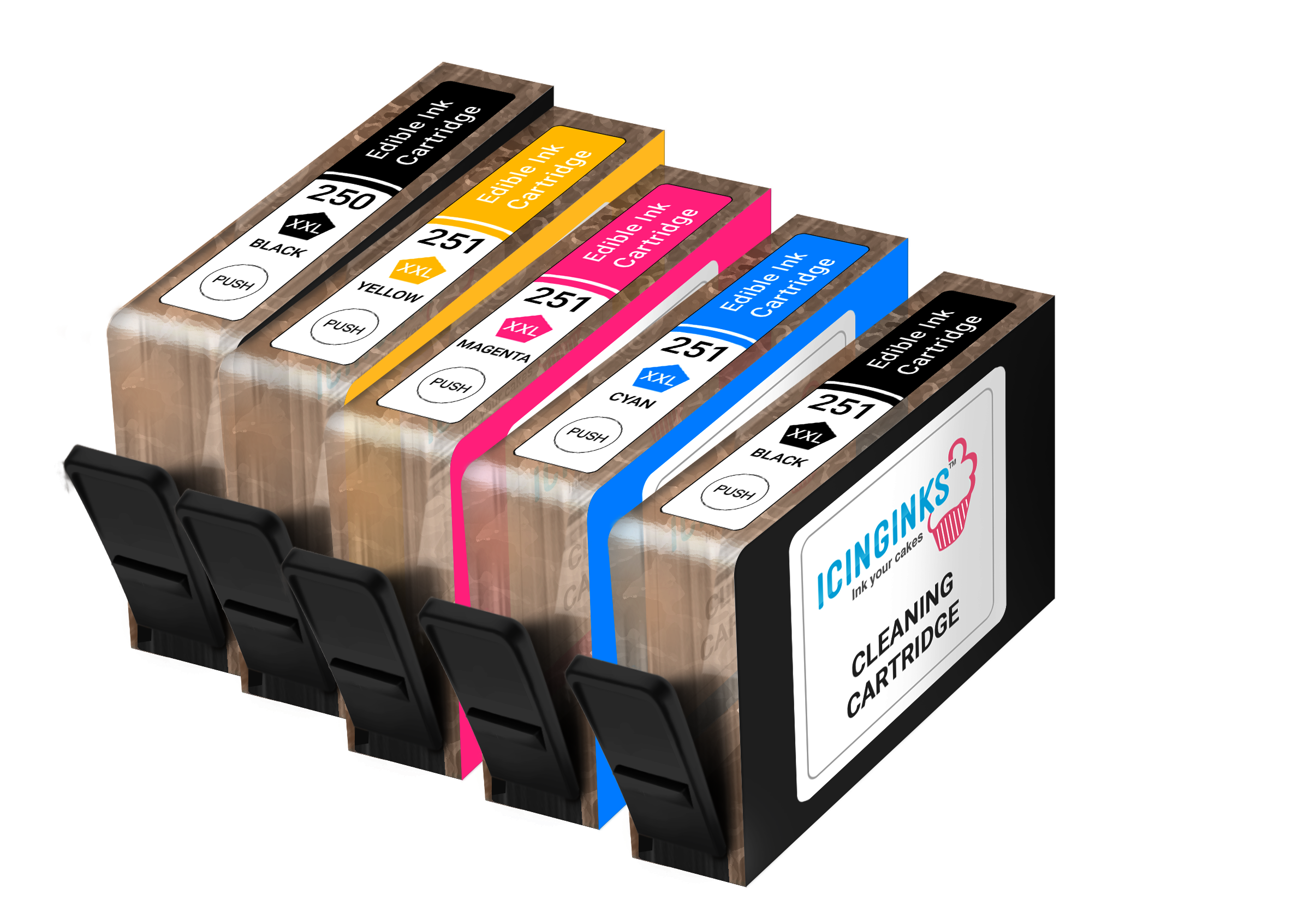 Shop Canon CLI251/PGI250 XL Cleaning Cartridges Icinginks