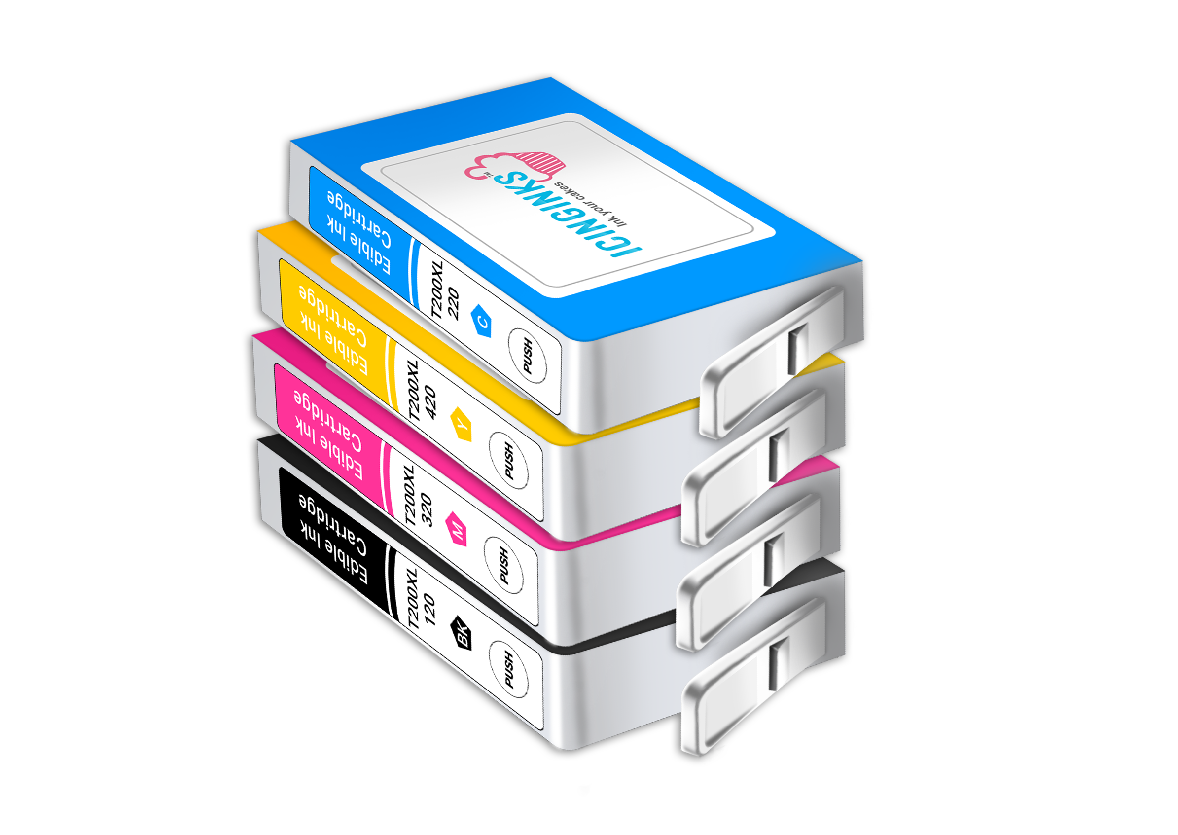 Edible Ink Cartridges for Epson T200 Icinginks