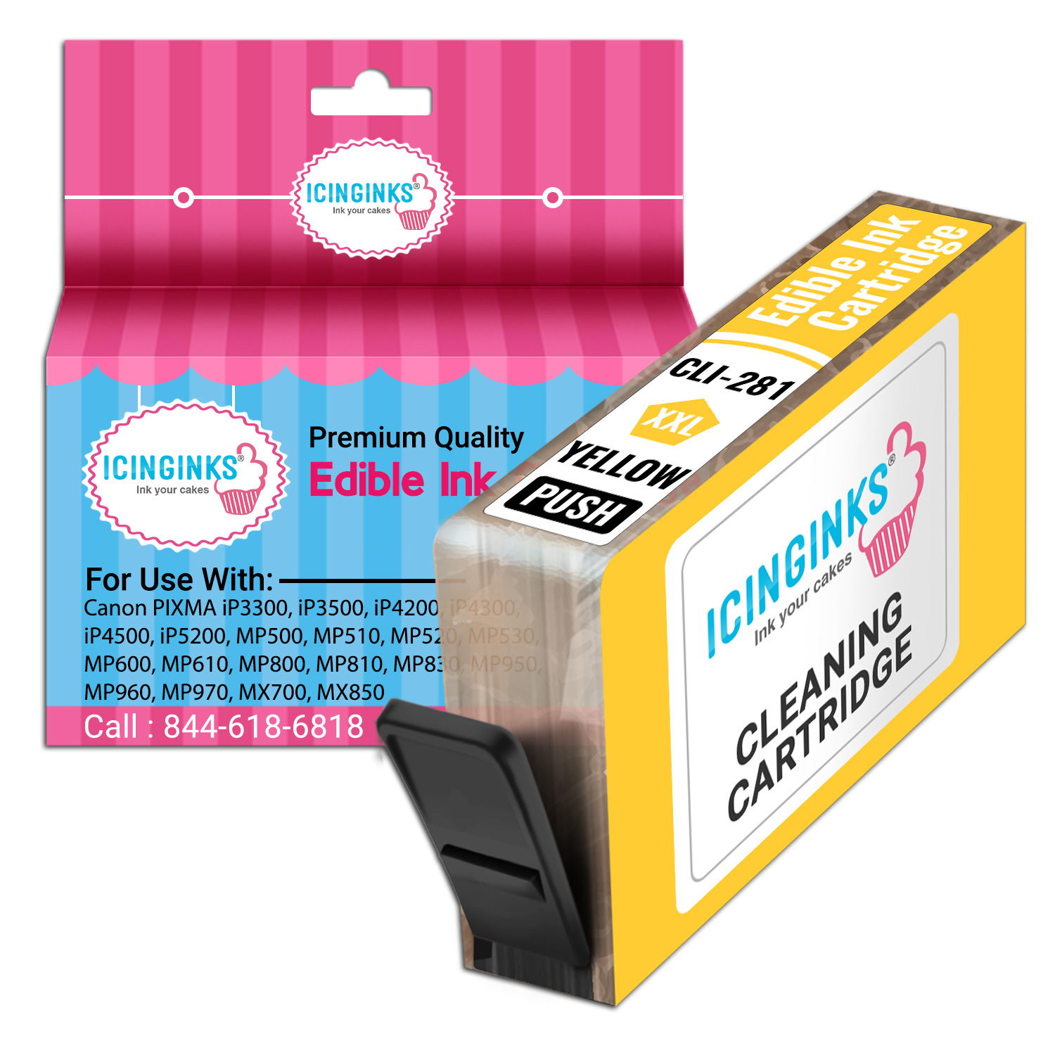Edible Ink Printhead Cleaner for Canon CLI281XL Icinginks