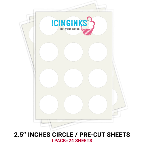 edible icing/frosting sheet A3 2 strips 16 x 5in Cake Wrap Merry