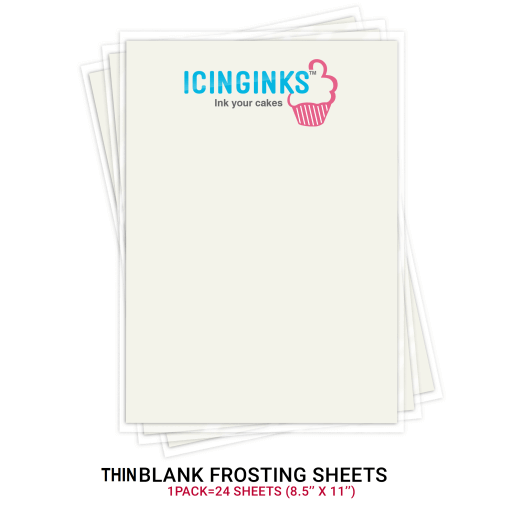 Icinginks Thin Edible Frosting Sheets