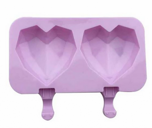 Premium Quality Silicone Heart Mold  Buy Diamond Heart Silicone Ice Cream  Mold Online