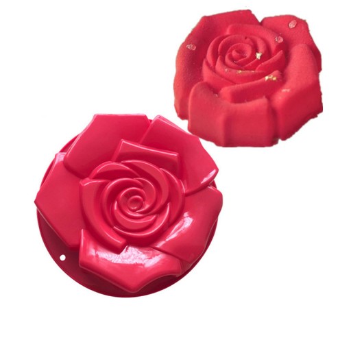 Small Rose Silicone Mold 6 Cavity 