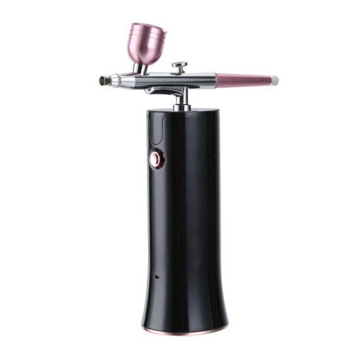 Airbrush Kit with Compressor - Rechargeable Nail Airbrush Makeup Machine  Cordless Portable Airbrush Handheld Air Brush Gun Sprayer for Nails Art  Model