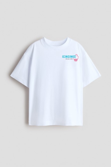 Custom Logo Printed Cotton T-Shirts | Corporate, Bakery & Sports Branding | Icinginks