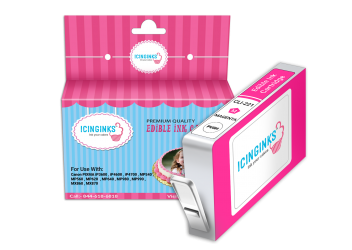 5pk Magenta Ink Cartridge W/ Chip – Fits Canon CLI-221, MP640 MX860 MX870, Compatible