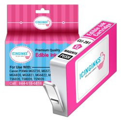 Icinginks™ Magenta Edible Ink Cartridge for Canon CLI-281XL With Chip