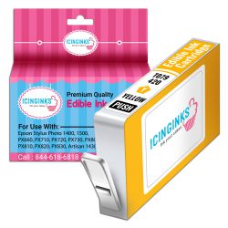 Icinginks™ Yellow Edible Ink Cartridge for Epson T079420 With Chip