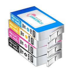 Icinginks Epson Edible Ink Cartridges COMBO PACK (T069120 black , T069220 cyan, T069320 Magenta , T069420 Yellow) With Chip -4 Pack