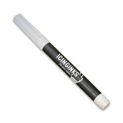 Icinginks™ Edible Pen Ink Marker Black Color for All Kinds of Cakes, Cookies, and Cupcakes - Standard Tip
