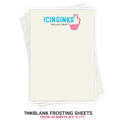 Icinginks™ Superior THIN Edible Frosting Sheets (8.5