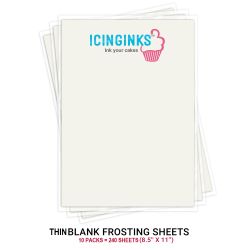 Icinginks™ Superior THIN Edible Frosting Sheets (8.5