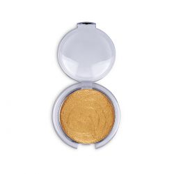 Pure Gold Water Activated Edible Food Paint Pan 5 Grams Refill Palette By Edible Art 