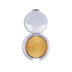 Sunkissed Gold Water Activated Edible Food Paint Pan 5 Grams Refill Palette By Edible Art 