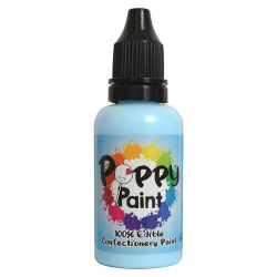 Poppy Paints Frozen Edible Cake Paint - 30 ml (1 fl oz)