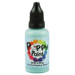 Poppy Paints Sea Foam Edible Cake Paint - 30 ml (1 fl oz)