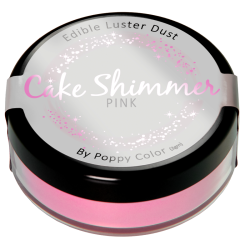 Pink Cake Shimmer By Poppy Paints Edible Luster Dust 