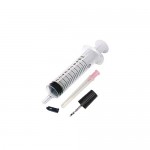 Inkjet Cartridge Refill Injector Syringe Single Unit, Standard 10 ml Edible Refilling Syringe for Small and Large Edible Cartridges