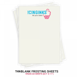 Icinginks™ Superior THIN Edible Frosting Sheets (8.5
