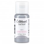 Grey Edible Art Decorative Cake Paint 15ml - edible art paint, edible paint, edible food coloring, cookie paint, cake paint 