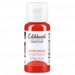 Blood Orange Edible Art Decorative Cake Paint 15ml - edible art paint, edible paint, edible food coloring, cookie paint, cake paint 