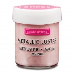 Edible Lustre Dust Metallic Fairy Floss Pink 4 Grams Cake Dust By Sweet Sticks