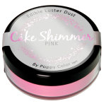 Pink Cake Shimmer By Poppy Paints Edible Luster Dust 