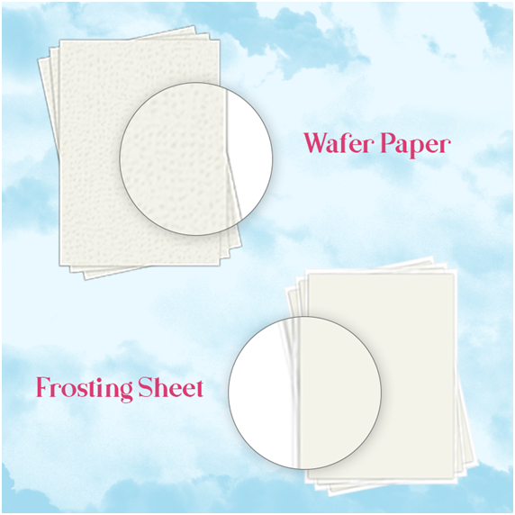 Icinginks Guide: Comparison Between Wafer Papers and Frosting Sheets