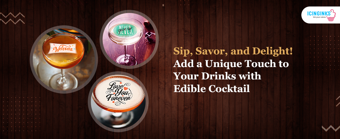 Promote your party with Custom Cocktail Toppers 