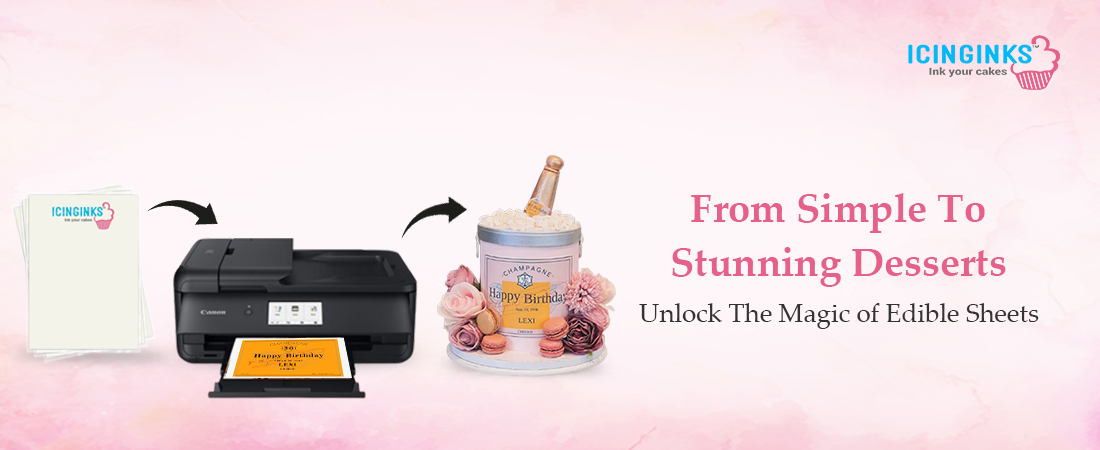 Discover how edible sheets can transform ordinary cakes into extraordinary works of art.