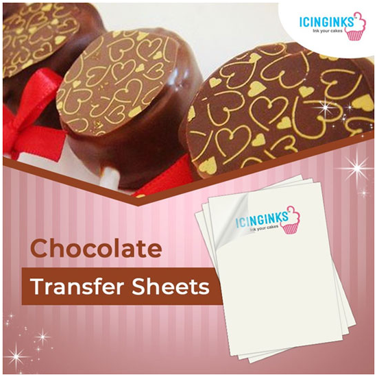 Icinginks Blank Chocolate Transfer Sheets