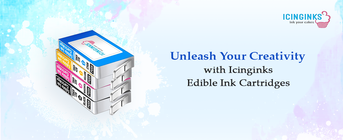 Edible ink cartridges