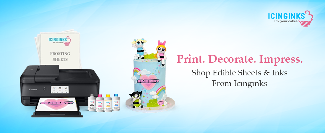 Bring your desserts to life with Icinginks’ premium edible sheet collection!